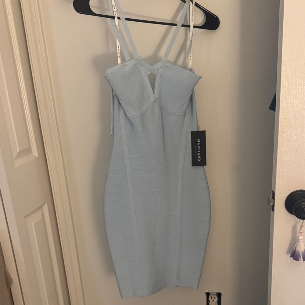 Blue Bandage Dress